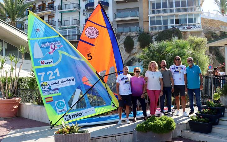 Cubrir en windsurf los 150 kilómetros entre Benidorm e Ibiza, el nuevo desafío para apoyar a Anémona